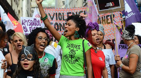 São Paulo - Manifestações do Dia da Mulher na região central da capital (Rovena Rosa/Agência Brasil)